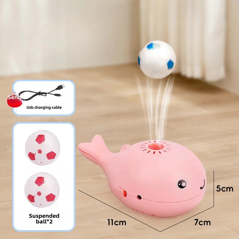 Whale Floating Ball Electric Interactive Cat Toys