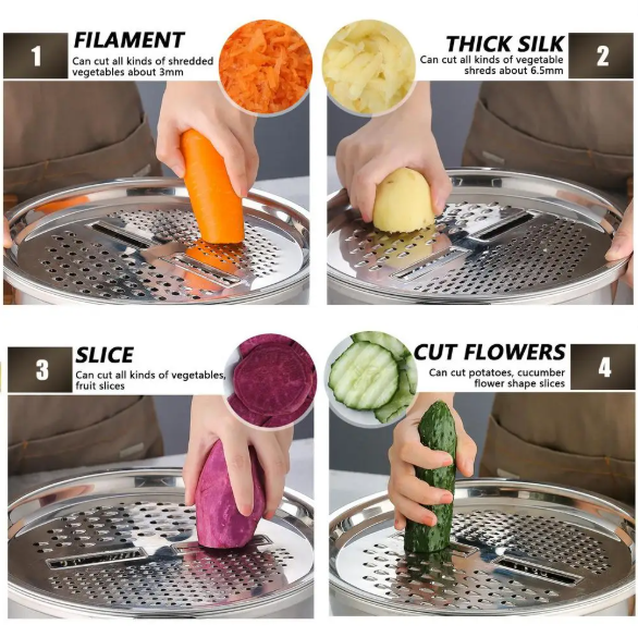 Multi-functional Grating Basin