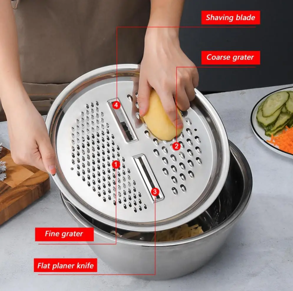 Multi-functional Grating Basin