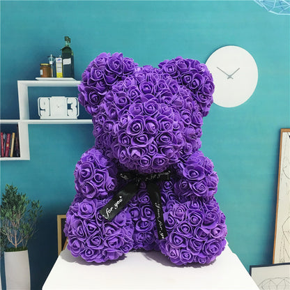 Rose Teddy Bear