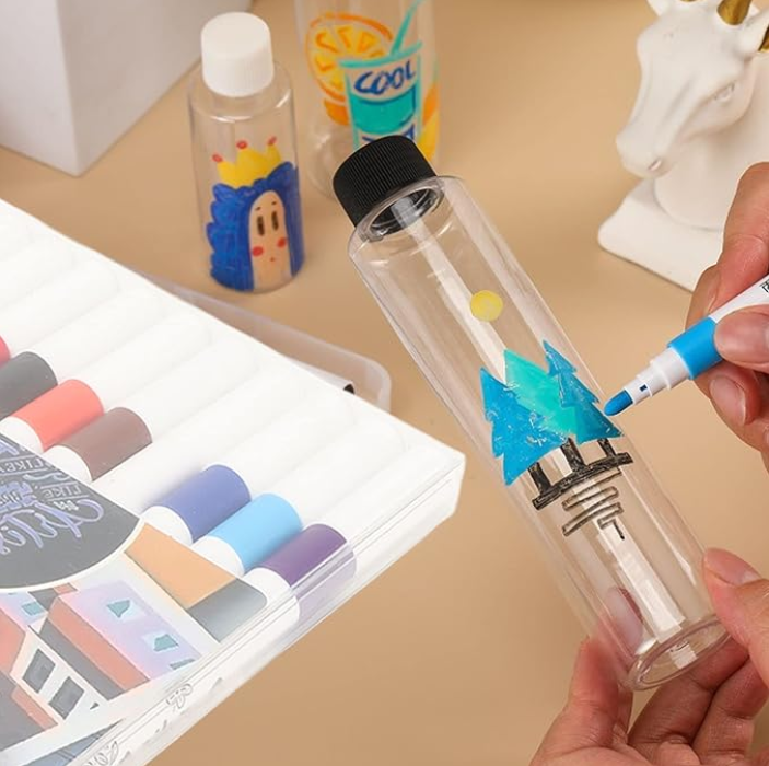 12/24/36/48/60/80 pcs Children Acrylic Marker Set