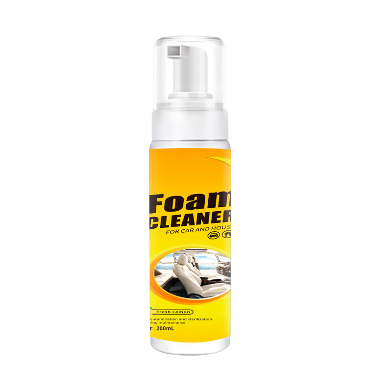 Multi-functional foam cleaner for car and house