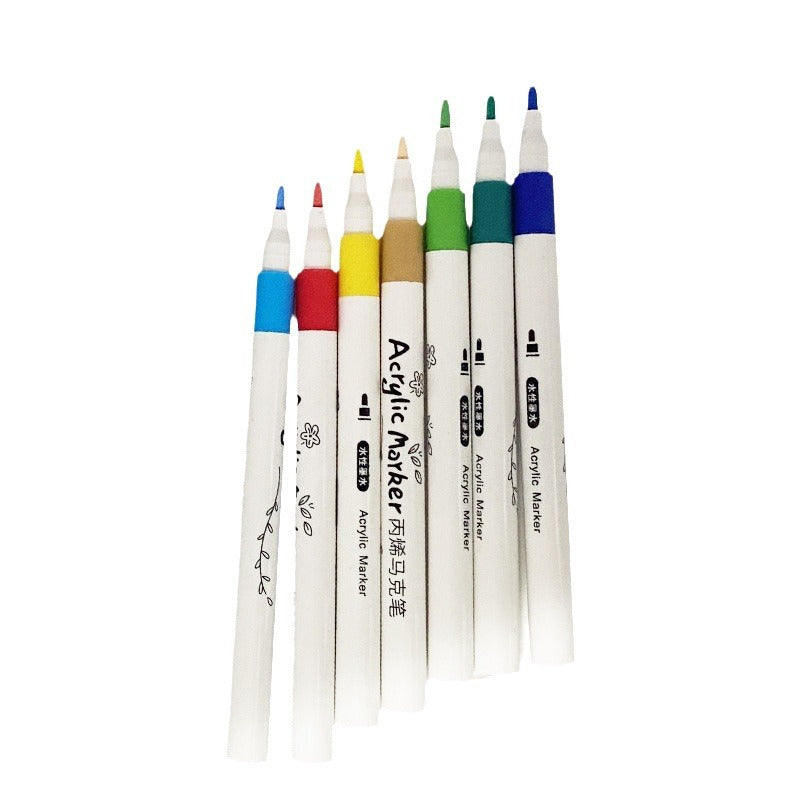 12/24/36/48/60/80 pcs Children Acrylic Marker Set