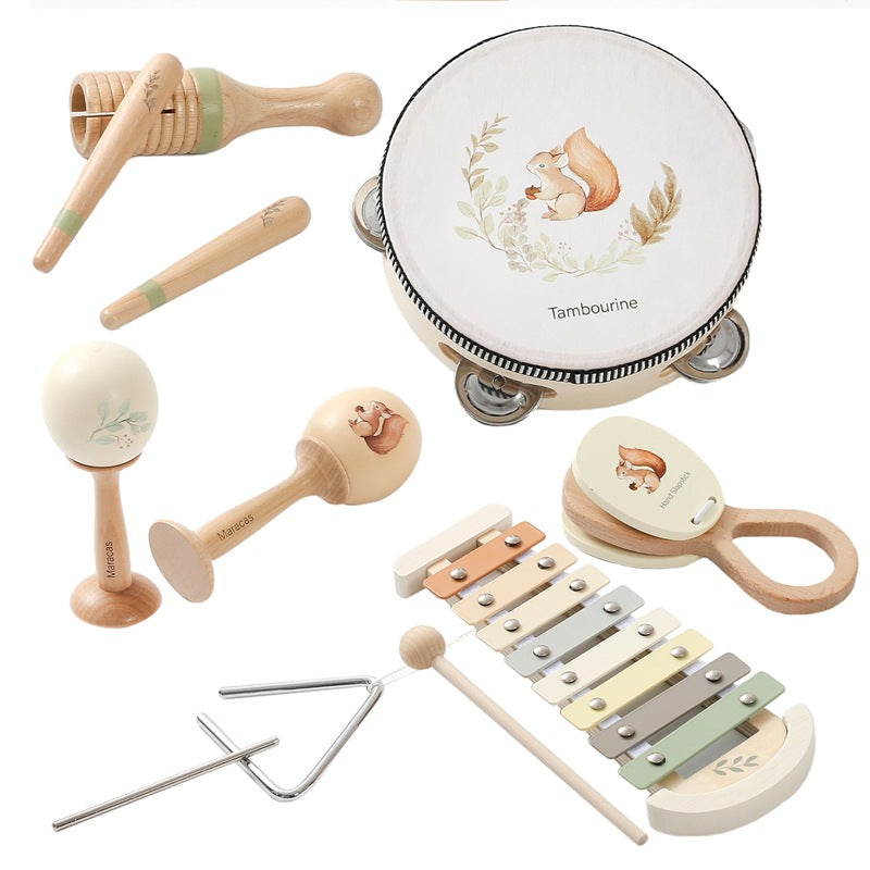 Wooden Musical Instruments Toy set