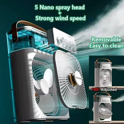 3-in-1 Portable Air Cooler Fan
