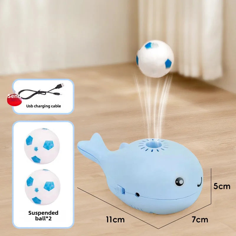 Whale Floating Ball Electric Interactive Cat Toys
