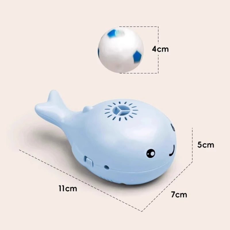 Whale Floating Ball Electric Interactive Cat Toys