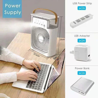 3-in-1 Portable Air Cooler Fan
