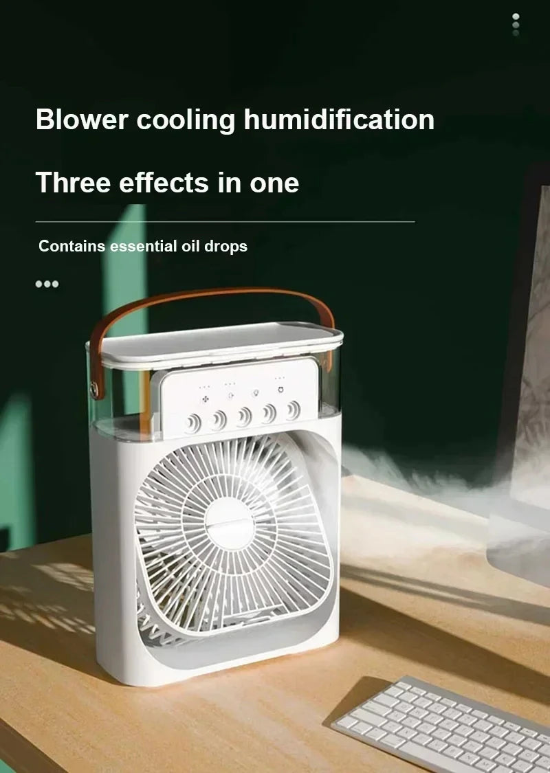 3-in-1 Portable Air Cooler Fan