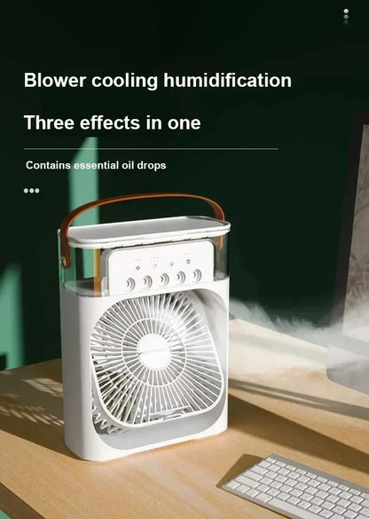 3-in-1 Portable Air Cooler Fan