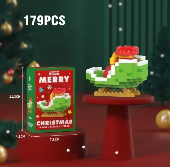 Christmas Themed Lego Blocks