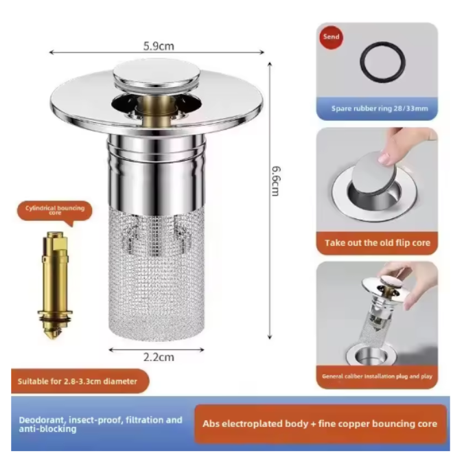 Shower Drain Hair Catcher