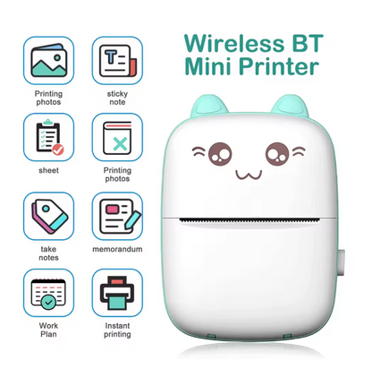 Inkless Mini Printer