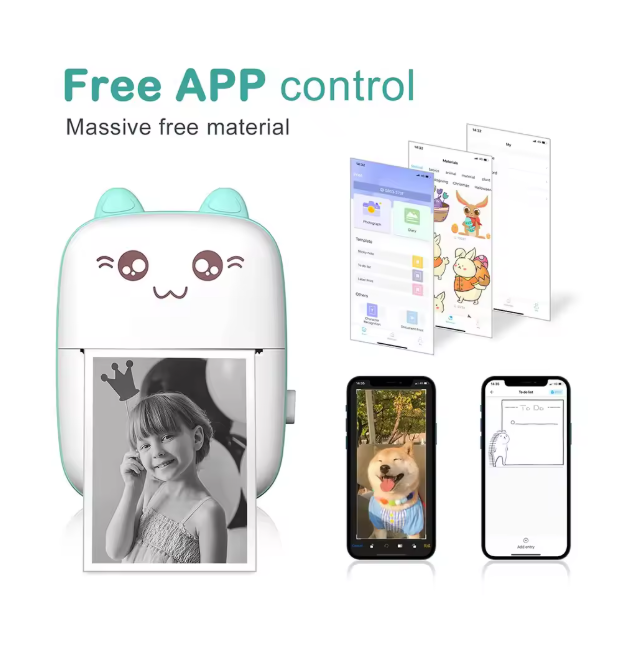 Inkless Mini Printer