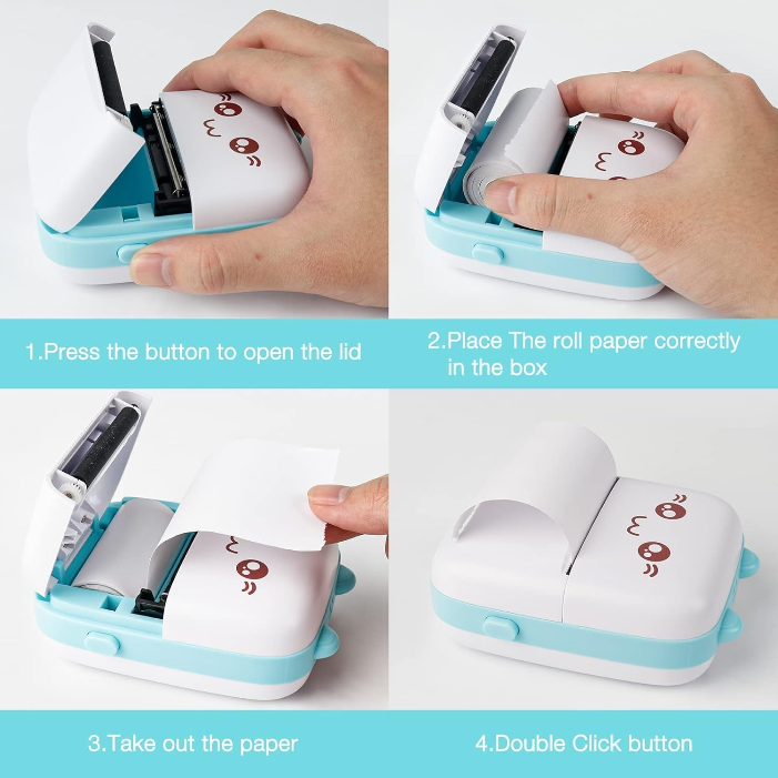 Inkless Mini Printer