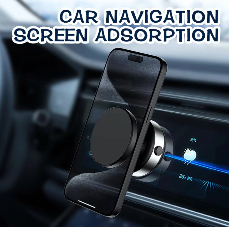 Rotatable Car Magnetic Phone Holder in use