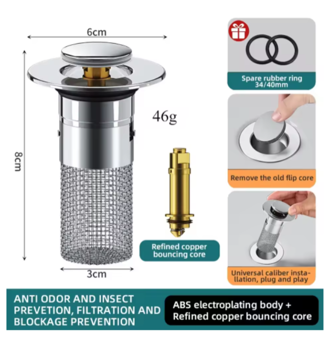 Shower Drain Hair Catcher